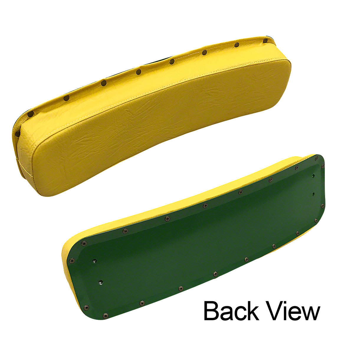 Back rest Seat cushion, Yellow. John Deere A - 830