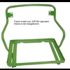 Back rest Seat cushion, Yellow. John Deere A - 830 Histoparts