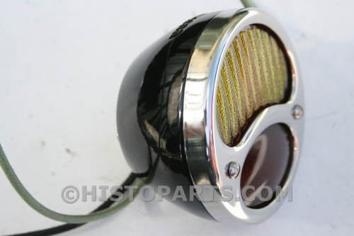 productphoto of Tail light with indicator, Chrome-black housing