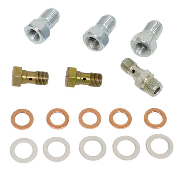 Holbout, nippel en ringen set. lekleiding, MF35/3