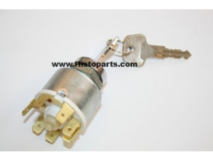 Universal contact - start switch with two keys