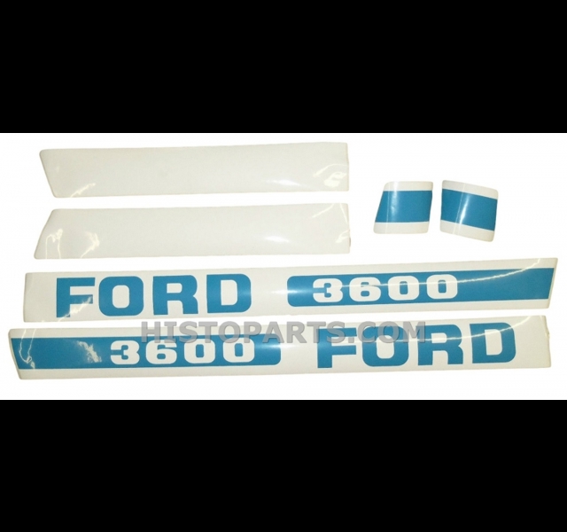 Ford 3600 Bonnet decal set
