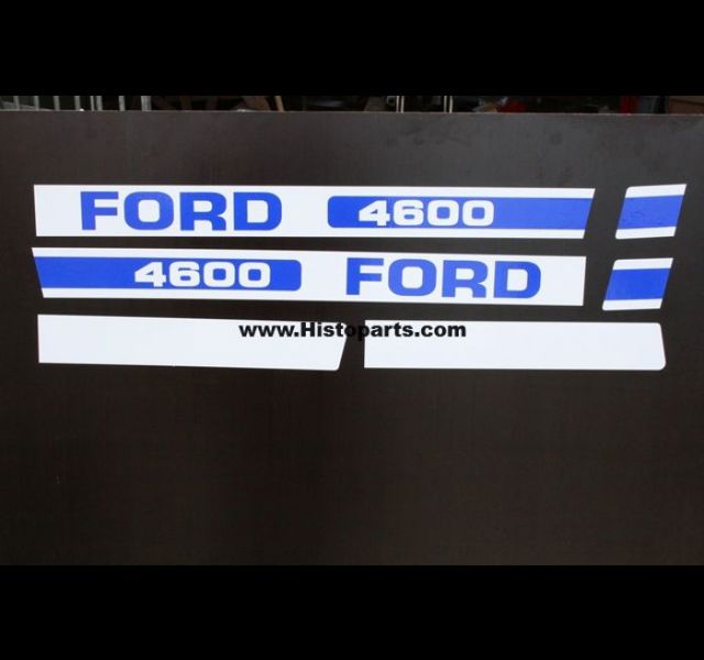 Ford 4600 bonnet decal set