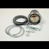 Hour meter with white scale Histoparts