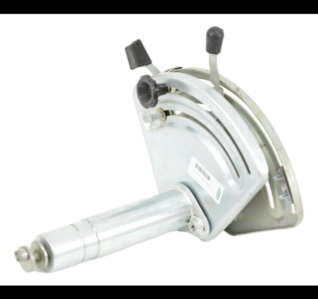 Hydraulic quadrant draft and position control assembly