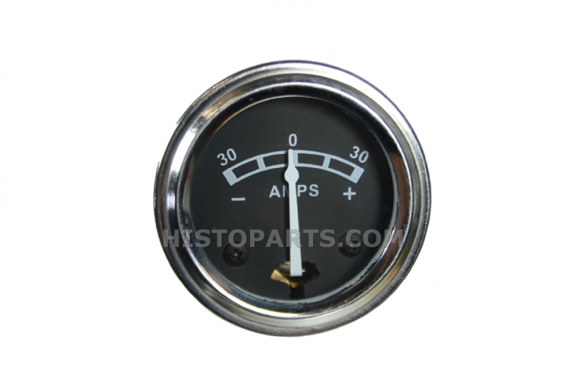 40mm diameter. Ammeter