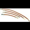 Sparkplug cable set Ford model T (1909-25), Fordson model F tractor