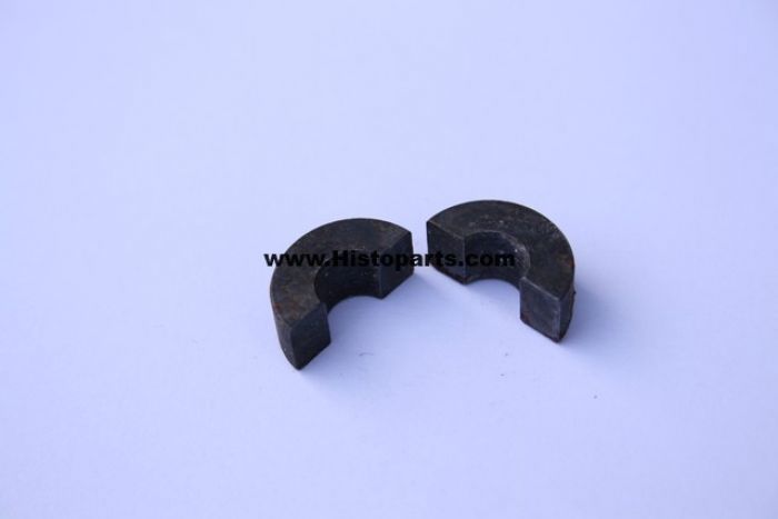 Exhaust valve cotter set. Fordson Major
