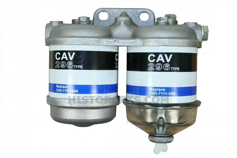 Dual fuel filter assembly.