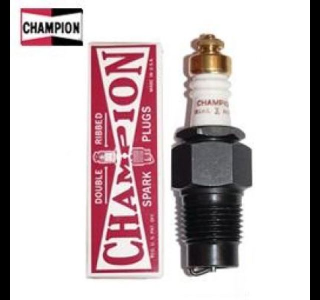 Champion X bougie. 1/2" gasdraad