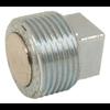 Aftapplug, 3/4" met magneet. Ford 1000 series