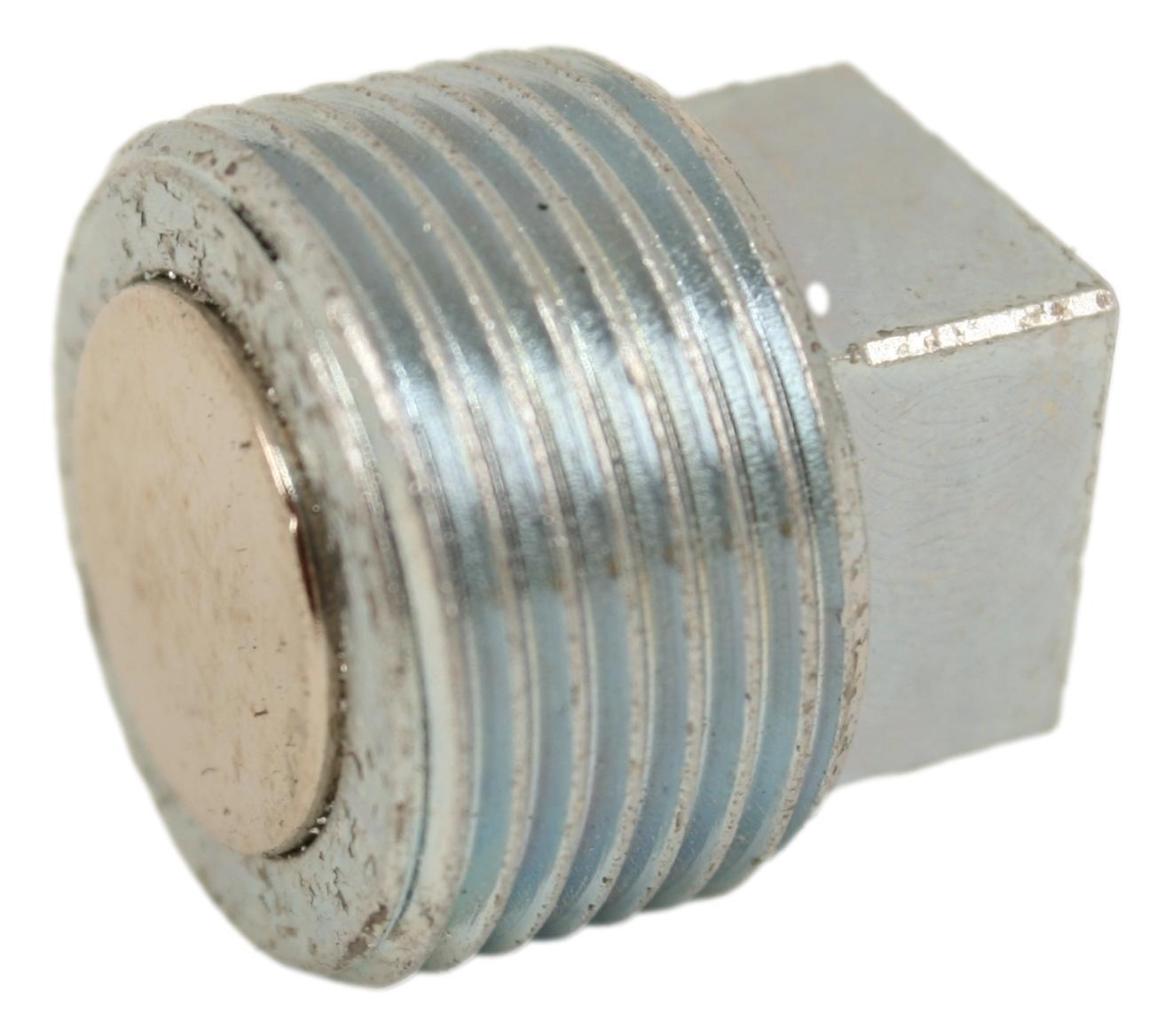 Aftapplug, 3/4" met magneet. Ford 1000 series