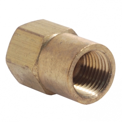 Oil gauge to oil line adapter. Ford 8N, 1948-52