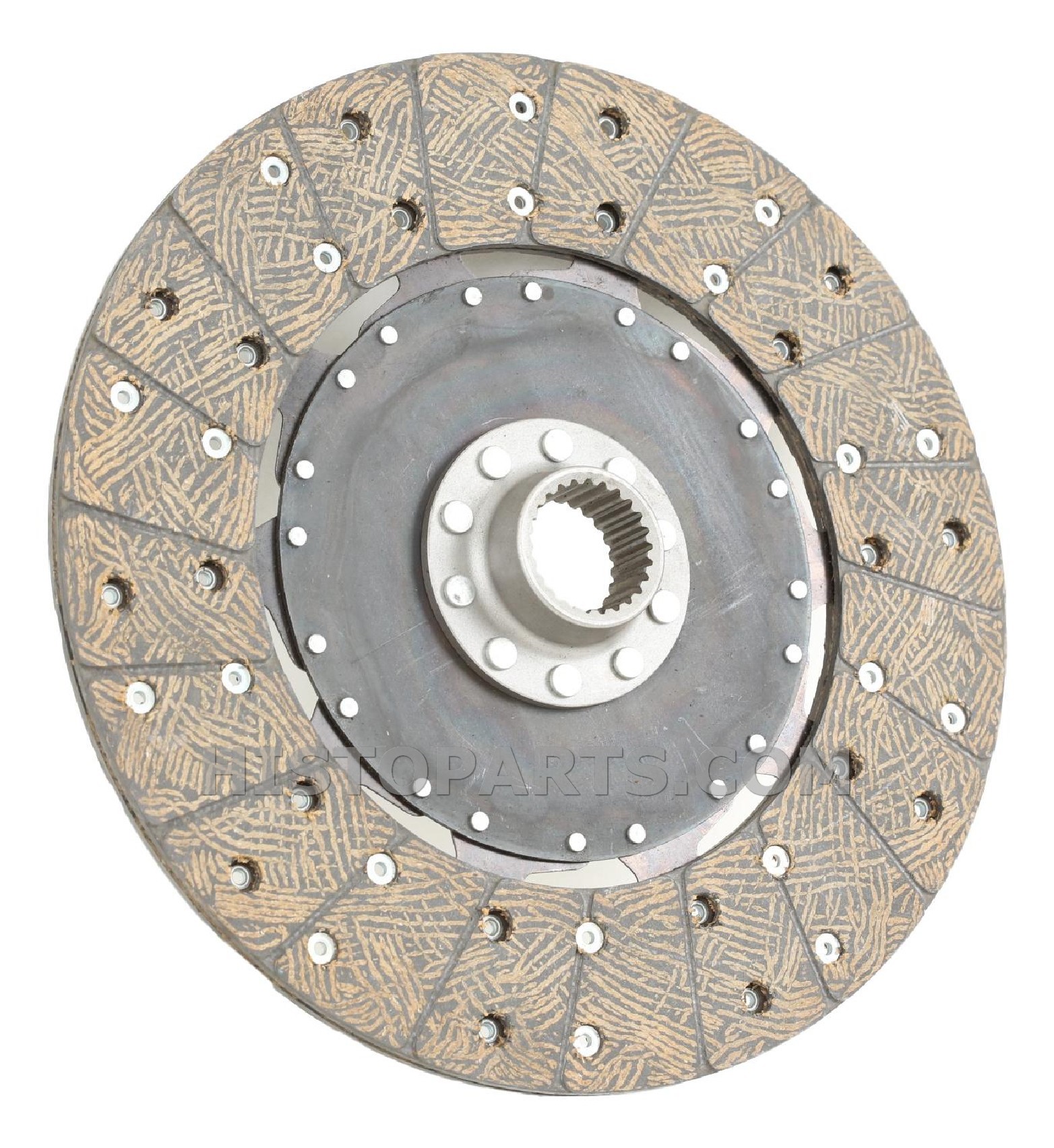 Koppelingsplaat  Ø 330 mm. met 25 splines.