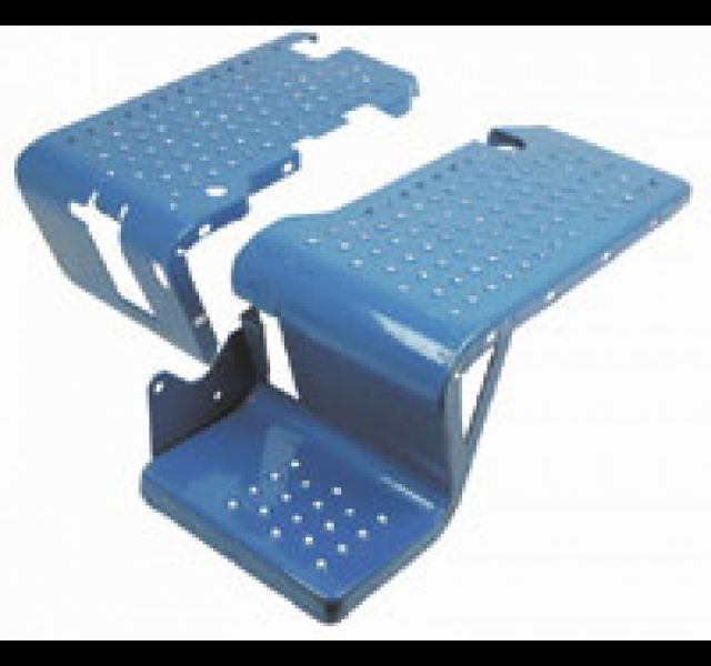 Foot plate set, pair. Ford 5000 without cab