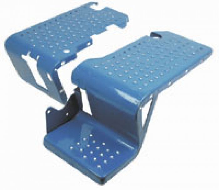 Foot plate set, pair. Ford 5000 without cab Histoparts