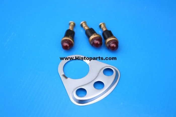 Dash light kit with footplate