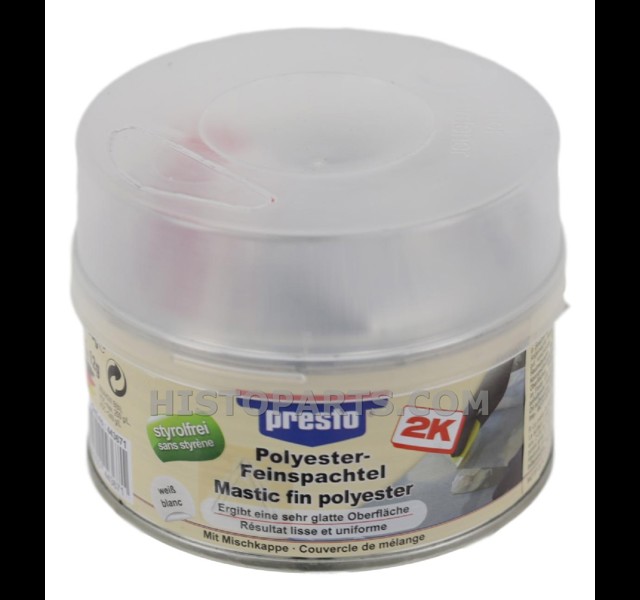 Fine polyester filler,. 500gr.