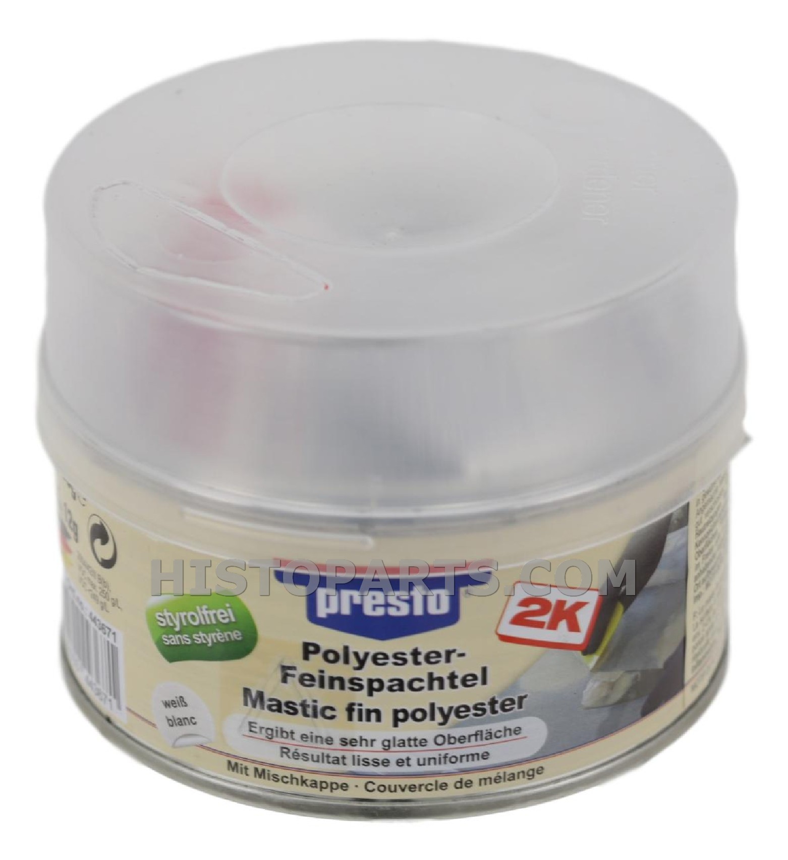 Fine polyester filler,. 500gr.