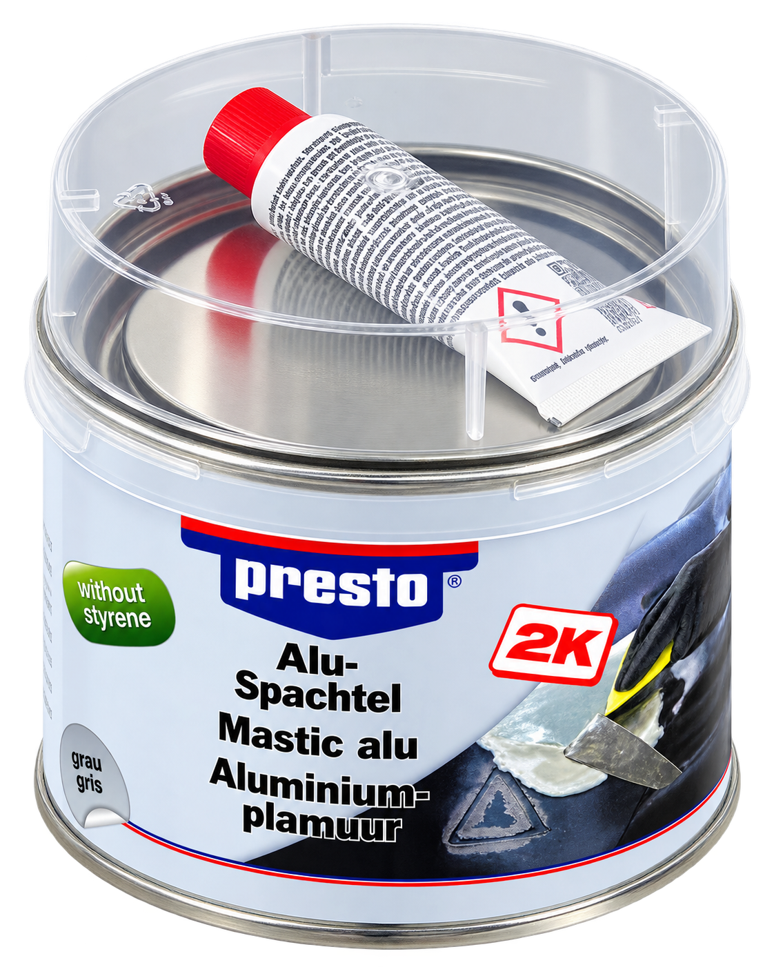 Aluminium Plamuur. 1000gr.