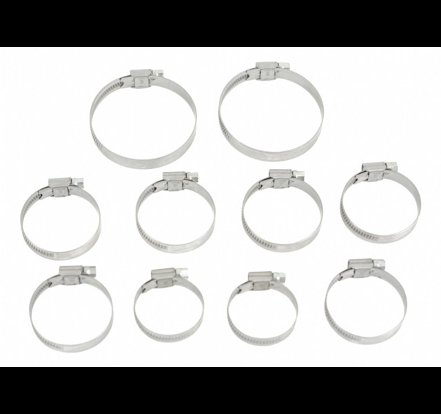Waterslang klemmen set Fordson Dexta, Super Dexta