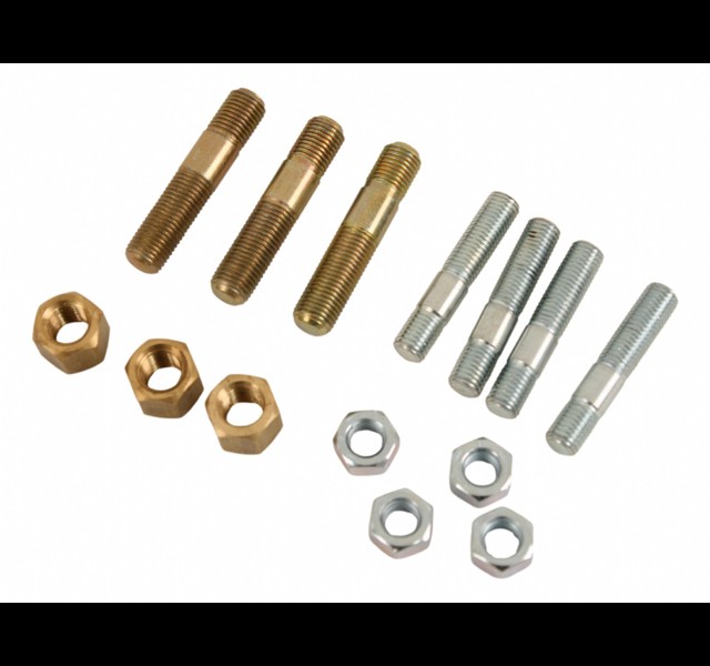 Exhaust manifold & elbow stud and nut kit. Massey ferguson