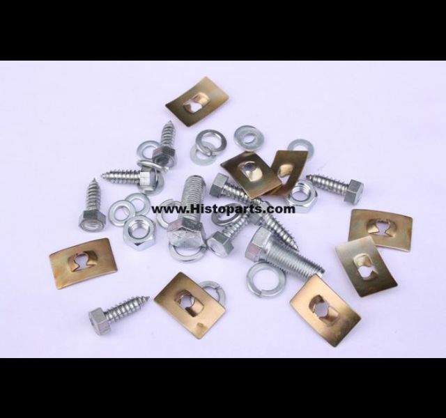 Bonnet fastener kit. Massey Ferguson