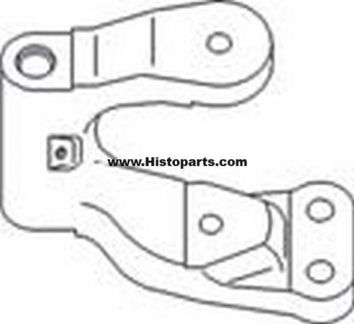Center steering arm, International 766 tru 5488 Histoparts