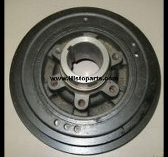 Crankshaft damper pulley, International 686 tru 3588
