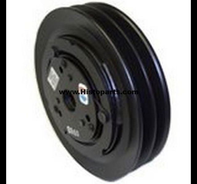 Crankshaft damper pulley, International 1466, 1486, 1566, 1586. DT436 motor