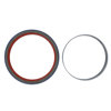 Achterste krukas keerring met slijt-ring, International D361, D414, DT414, DT436 motor