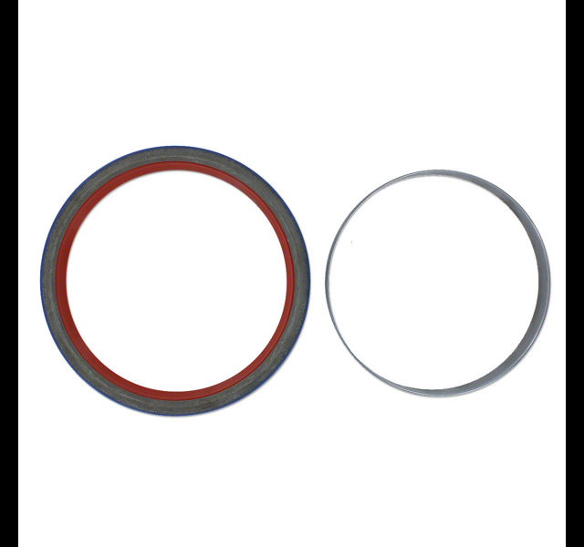 Achterste krukas keerring met slijt-ring, International D361, D414, DT414, DT436 motor