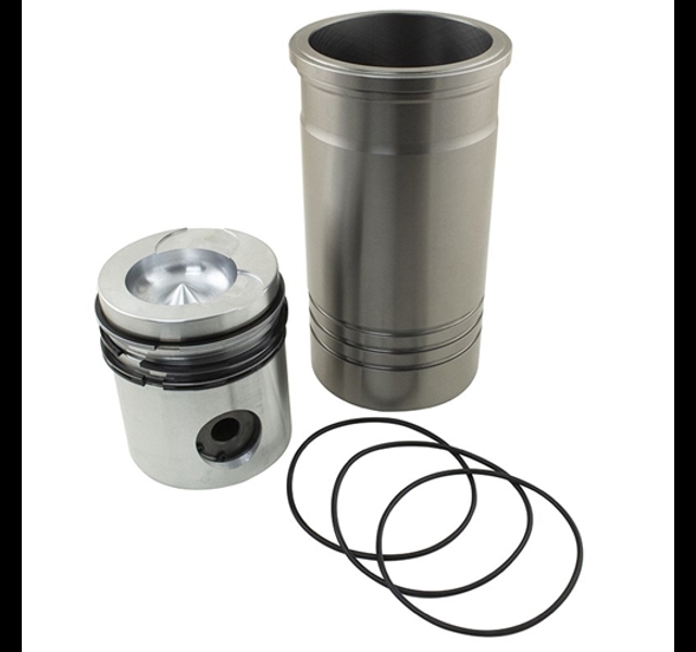 Piston ring and liner kit, International DT436 engine
