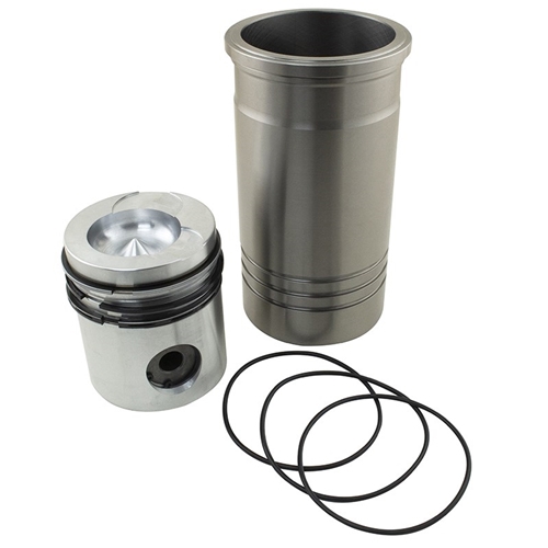 Piston ring and liner kit, International DT436 engine