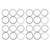 Piston ring set. Std. Continental Z120