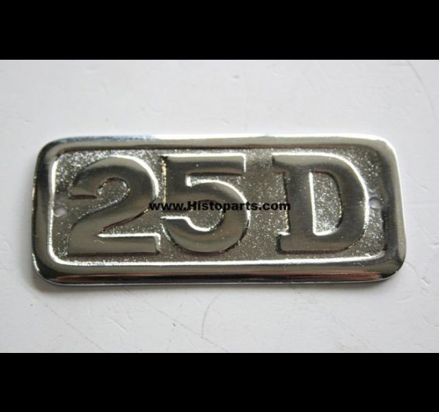 David Brown 25D embleem
