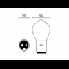 Bosch model. lamp 6 Volt 40/45W Histoparts