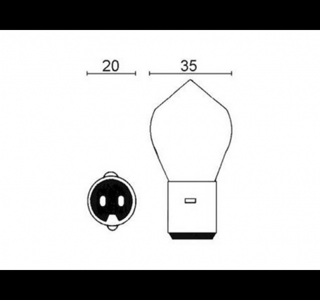 Bosch model. lamp 6 Volt 40/45W Histoparts