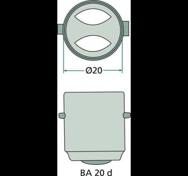 Bosch model. gloeilamp. 12V, 45/40W Histoparts