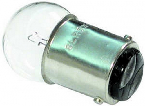lamp 12 Volt, 10 watt. dubbele aansluiting onderaan