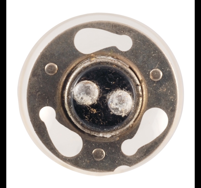Bulb with ring, USA fitting, 6 Volt, double contact Histoparts