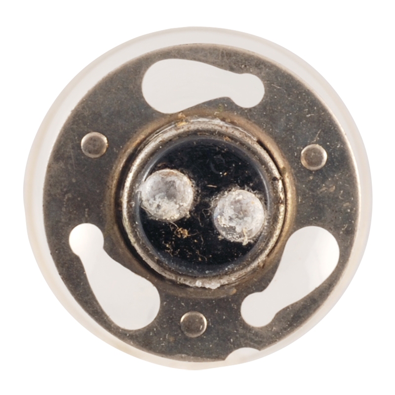 Bulb with ring, USA fitting, 6 Volt, double contact Histoparts