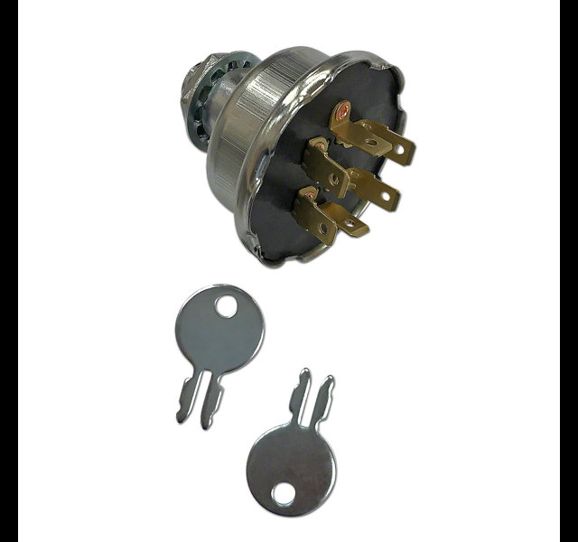 Ignition key switch, John Deere. Histoparts