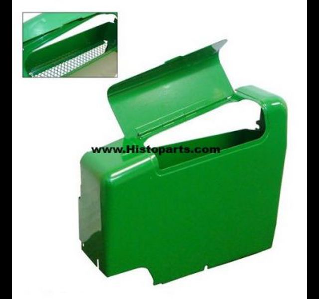 Rockshaft cover with toolbox, John Deere