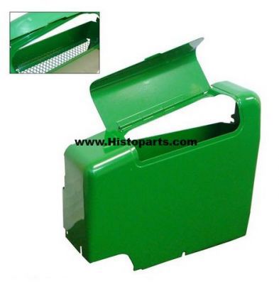 Hef cover links, met gereedschapkist, John Deere