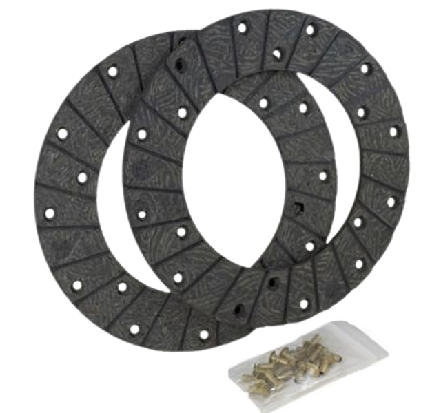 Case brake disc lining
