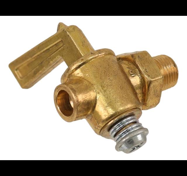 Brass drain tap. 1/8" pipe thread