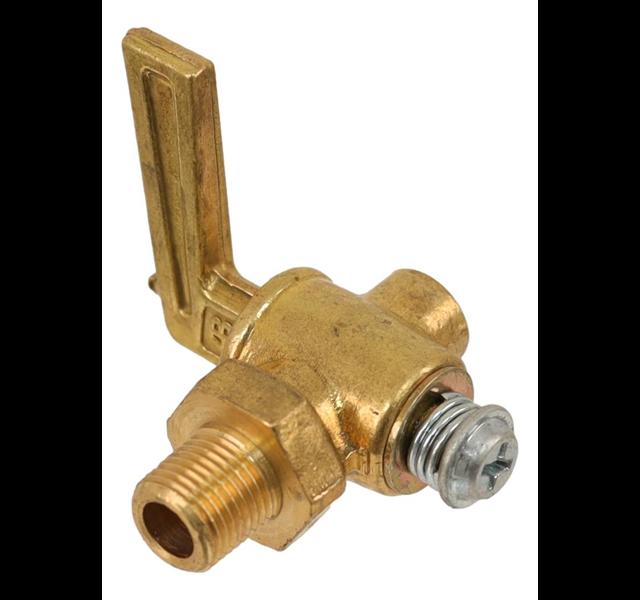 Brass drain tap. 1/8" pipe thread Histoparts