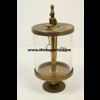 Messing oliedruppelaar 87 mm glas