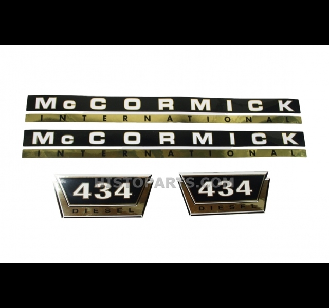 Mc. Cormick 434, bonnet decal set